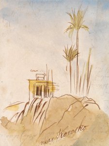 Korosko yakınlarında by Edward Lear